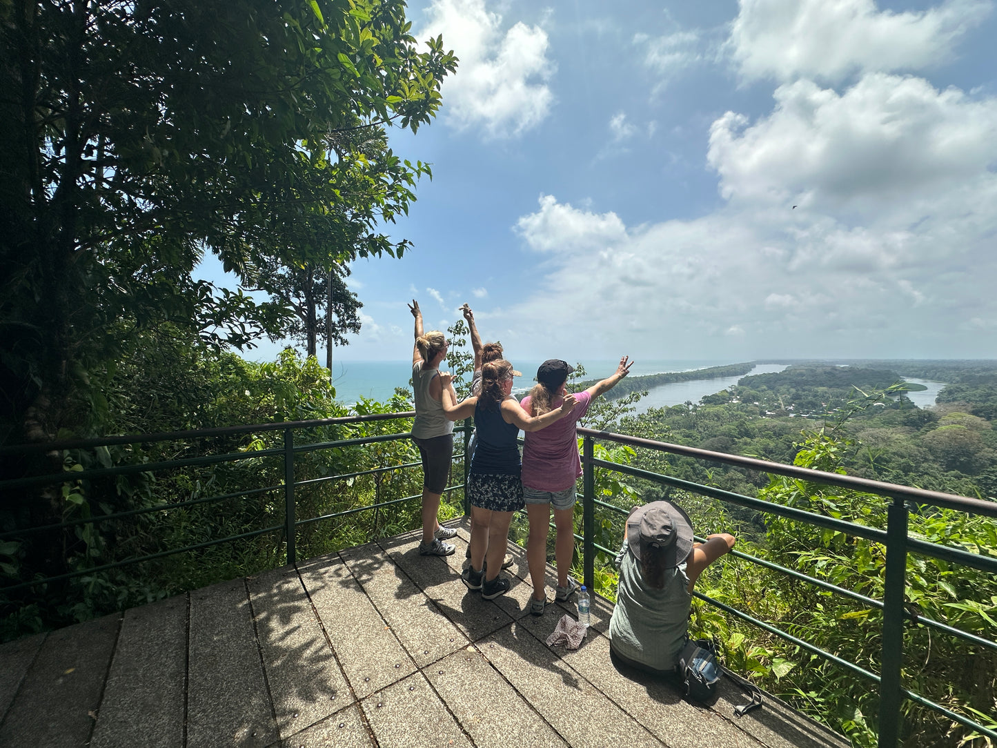 Scenic view from Tortuguero Hill Tour during Hike Cerro Tortuguero showcasing lush landscapes and vibrant wildlife