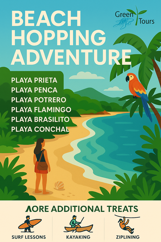 Beach Hopping Adventure Guanacaste.