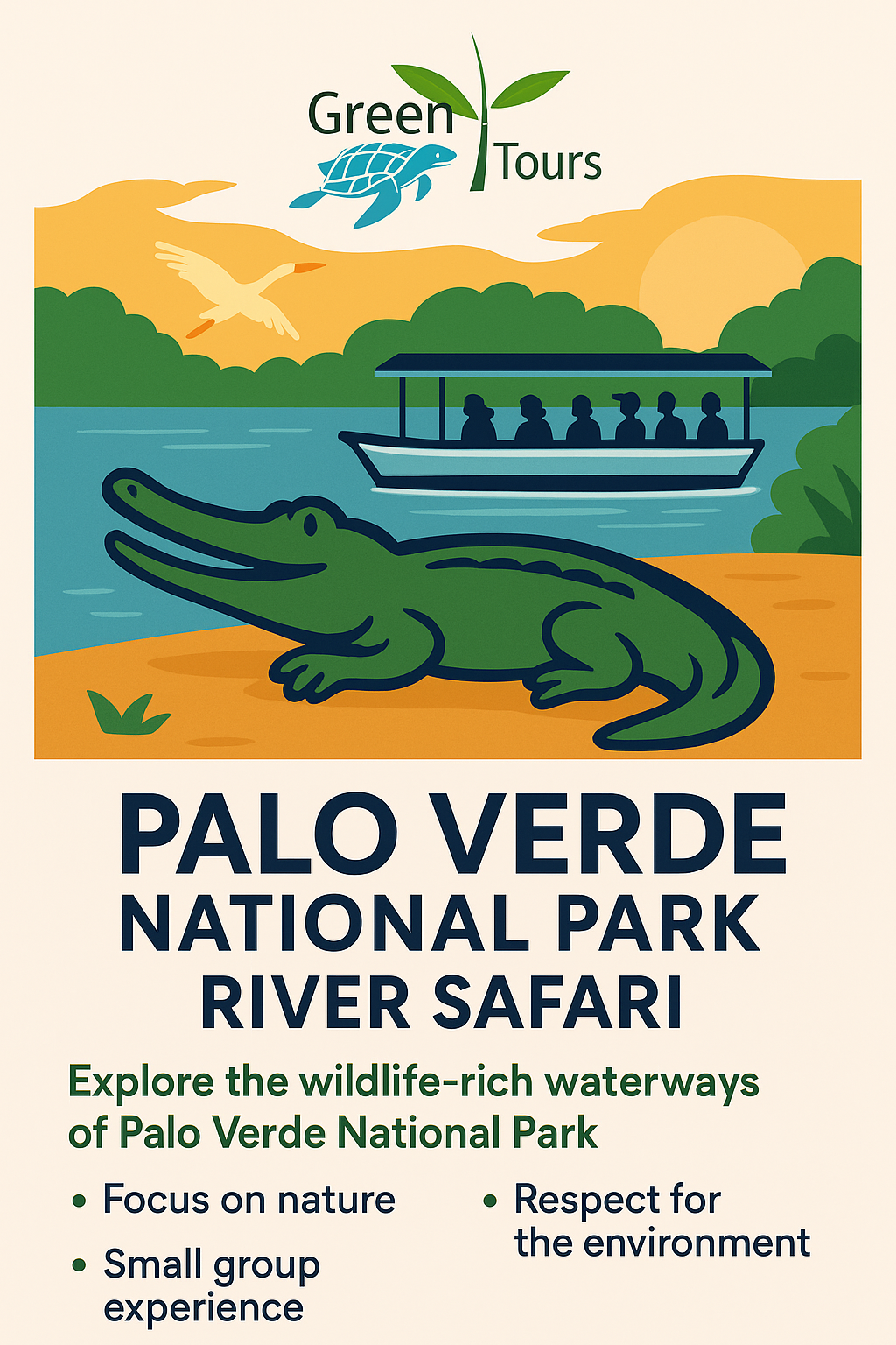 🐒 Palo Verde National Park River Safari