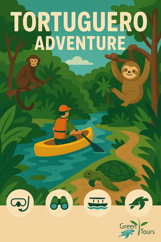 Tortuguero National Park Adventure from Guanacaste.