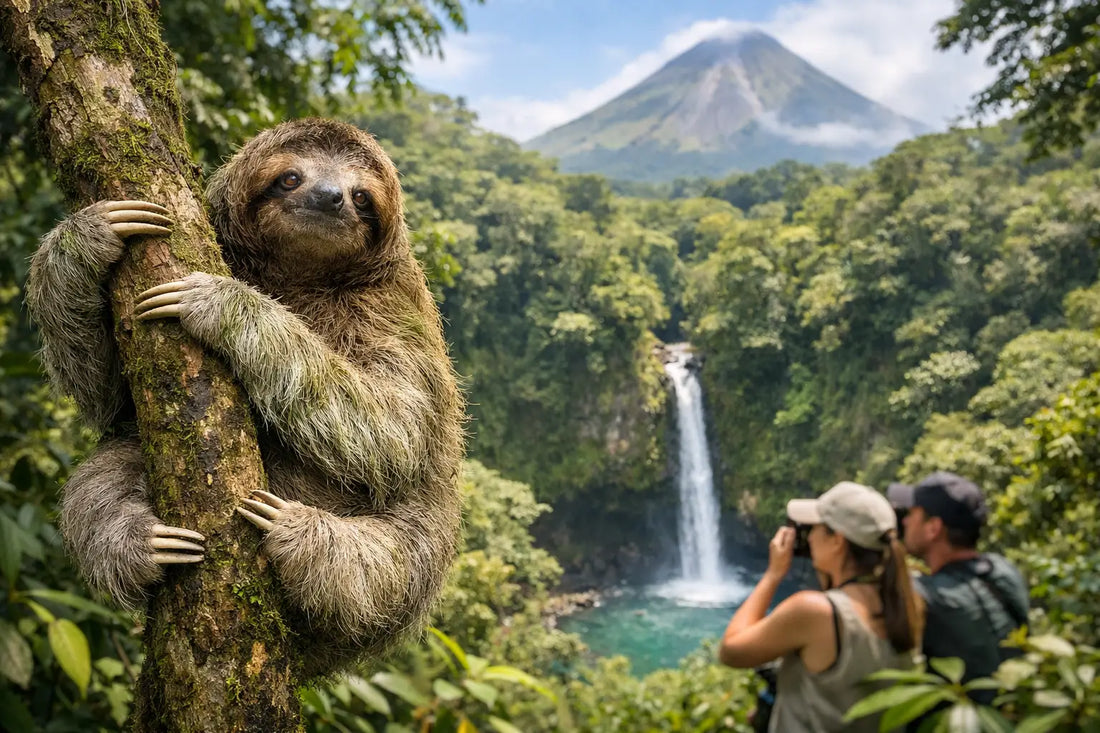 Sloth Tour La Fortuna for Better Wildlife Viewing