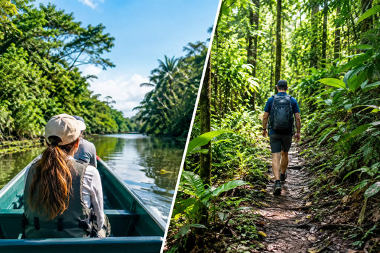 Tortuguero Canoe Versus Trail Tour: Which One?