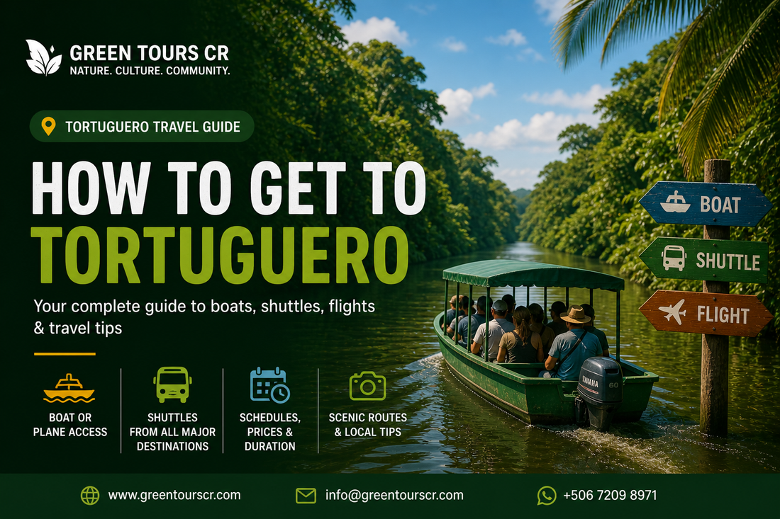 How to Get to Tortuguero, Costa Rica