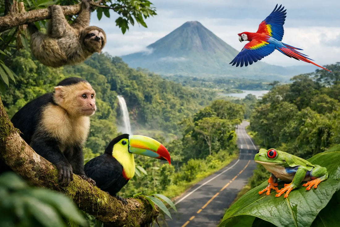 Best Wildlife Stops Between Destinations in Costa Rica