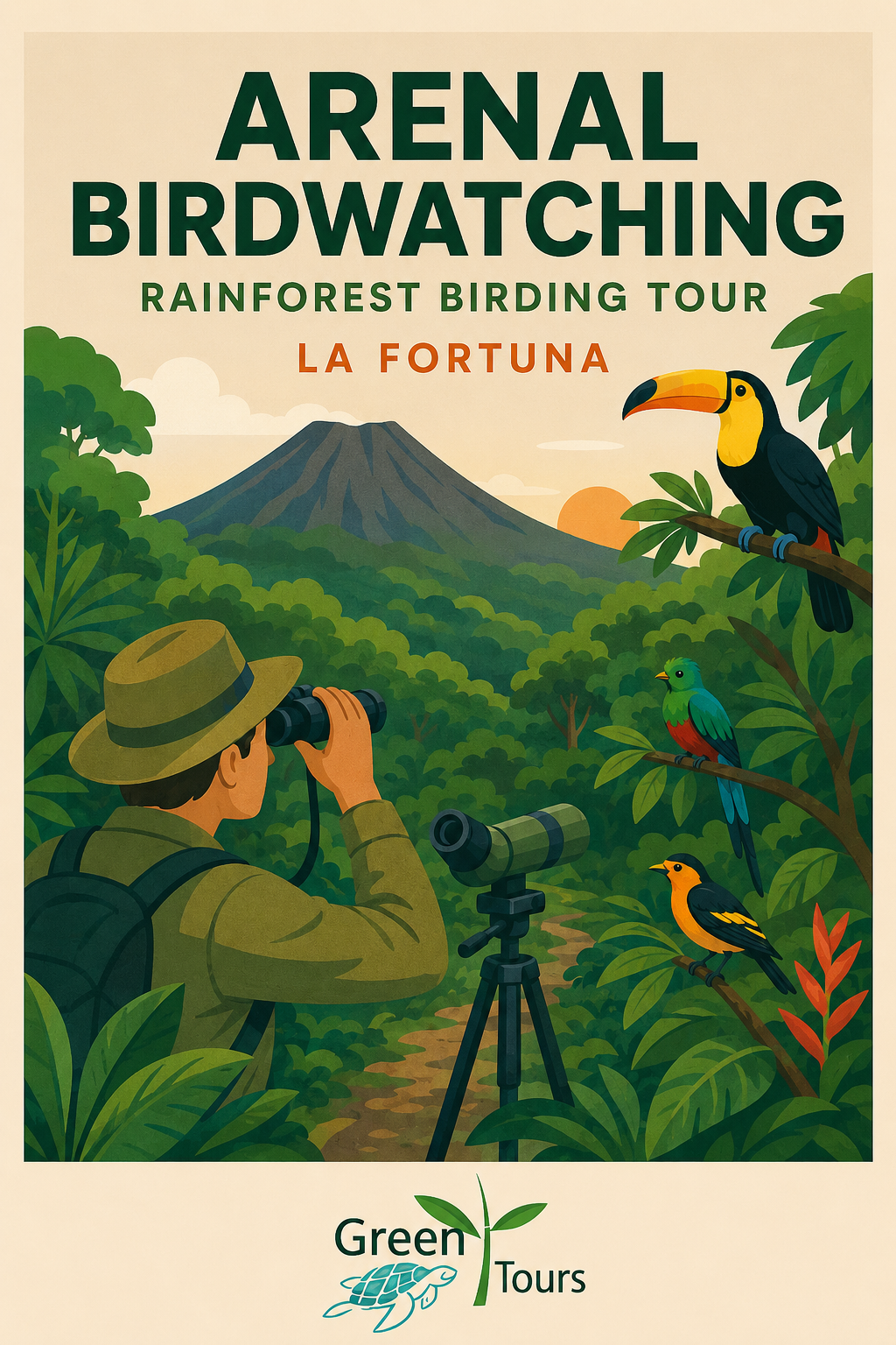 Arenal Birdwatching Experience