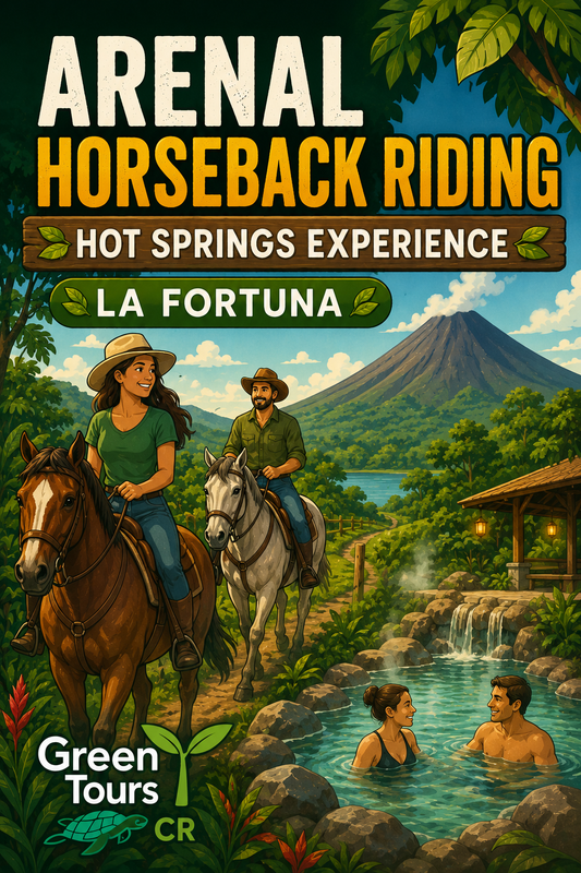 Arenal Horseback Riding & Hot Springs Experience
