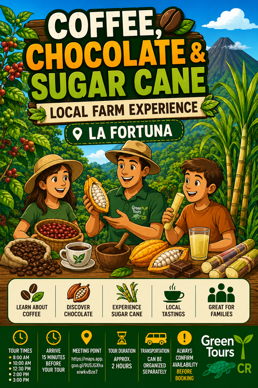 Arenal Coffee, Chocolate & Sugar Cane Experience