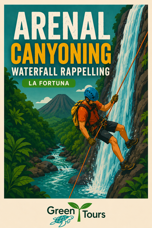 Arenal Canyoning & Waterfall Rappelling Adventure