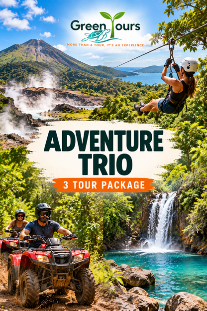 Trío de Aventura en Guanacaste – Paquete de 3 Excursiones
