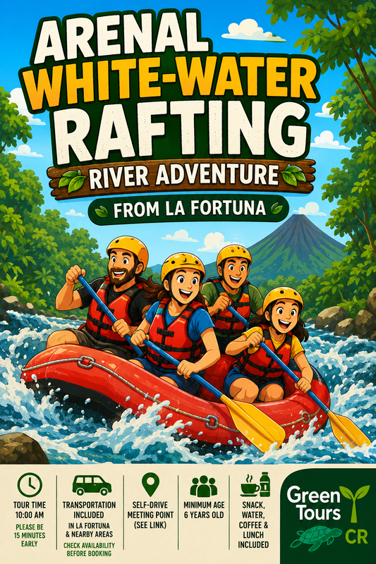 Arenal White-Water Rafting Adventure
