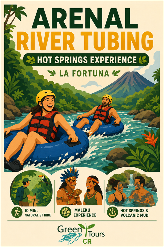 Arenal River Tubing & Hot Springs Experience