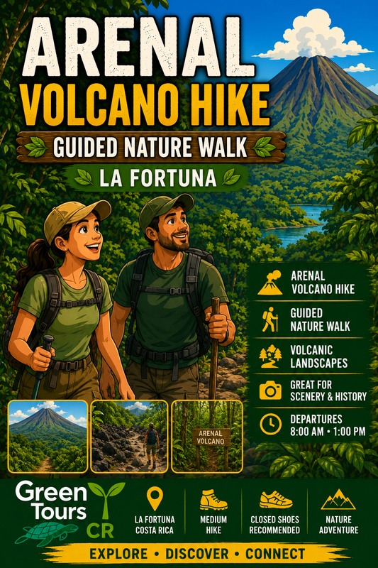 Arenal Volcano Guided Hike