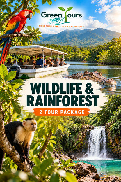 Vida silvestre y selva tropical de Guanacaste: paquete de 2 tours